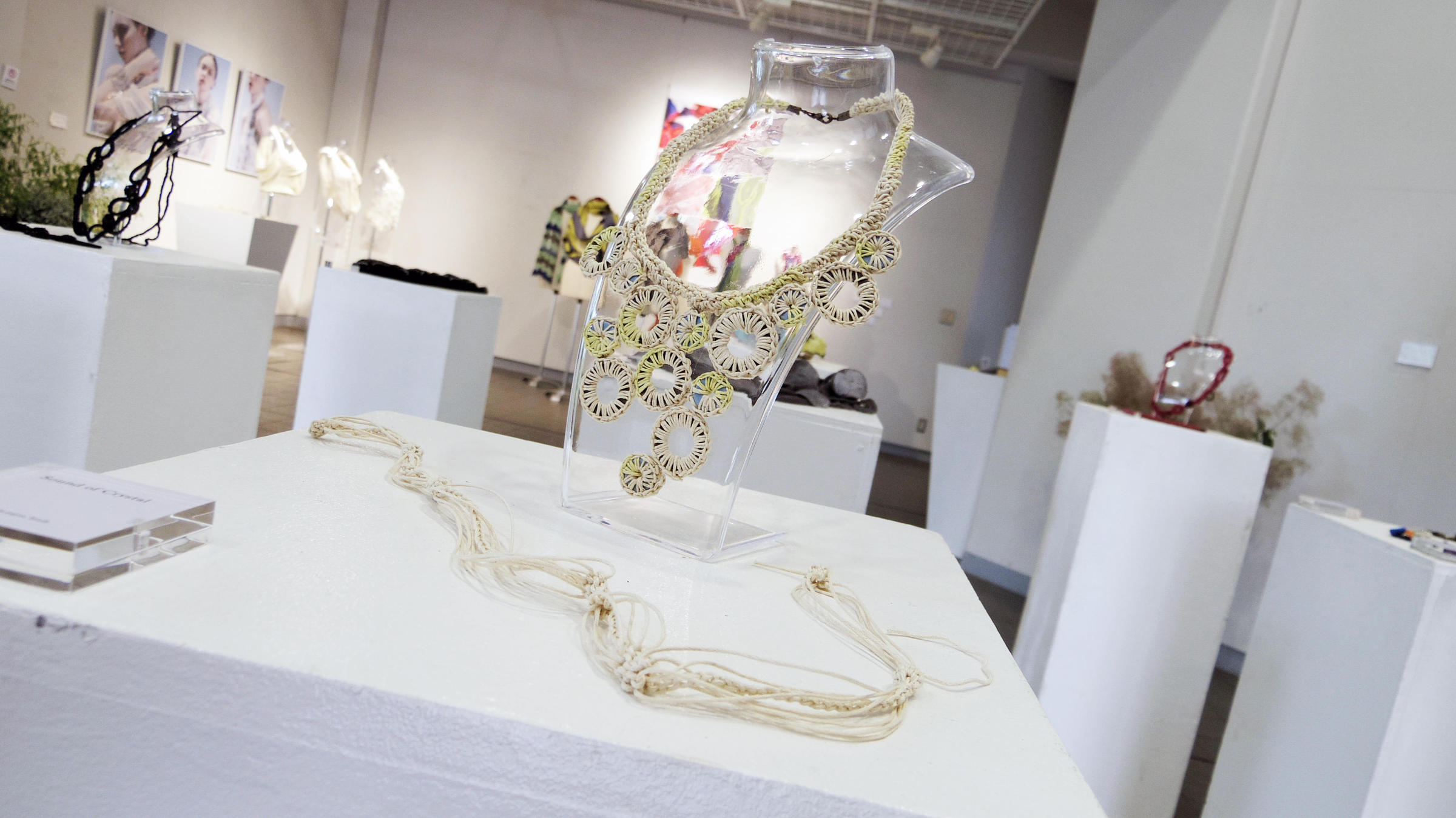 Exhibition view of “KYOKO NAGASAWA ─ Knit & Textile Designer”