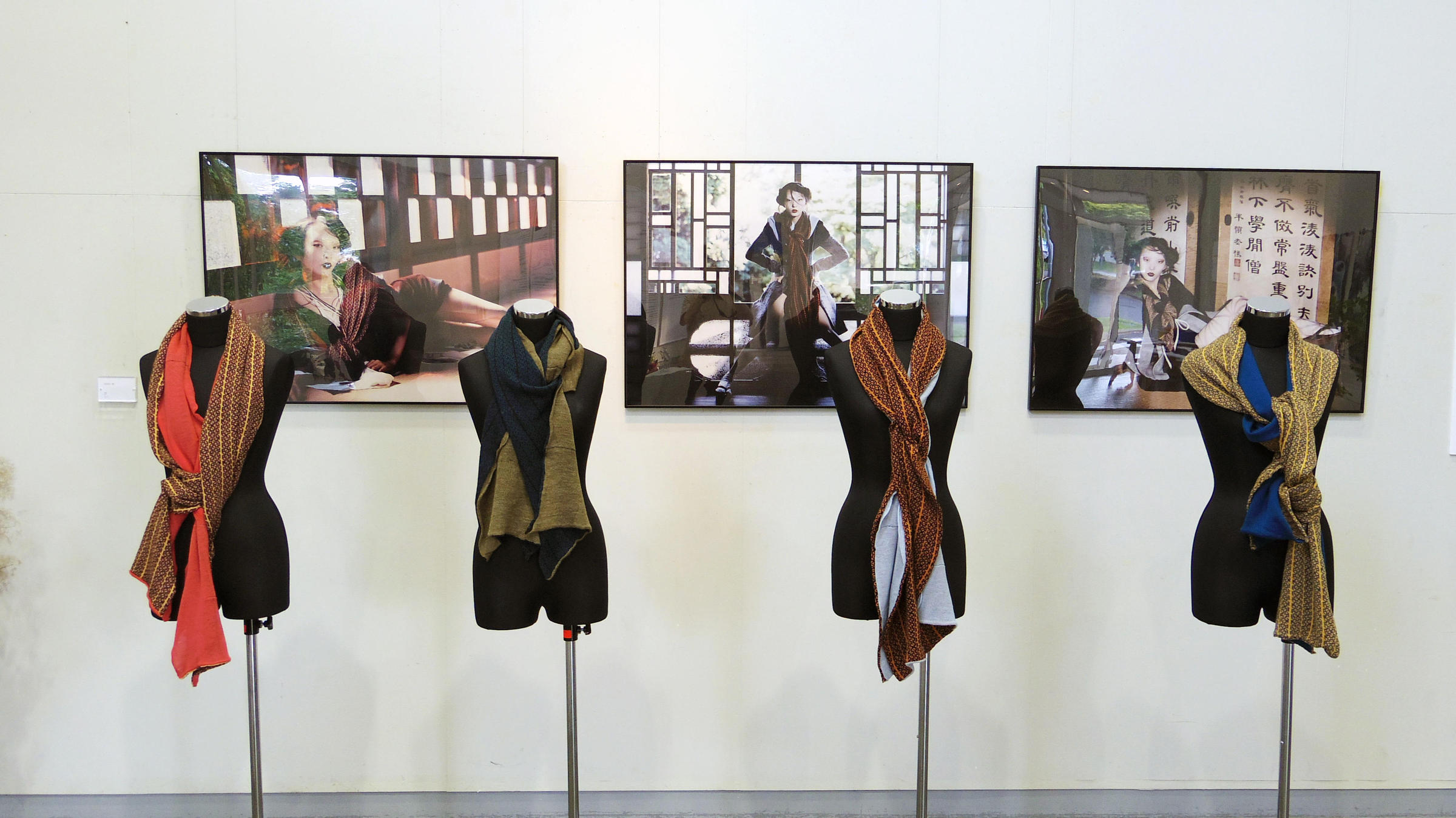 Exhibition view of “KYOKO NAGASAWA ─ Knit & Textile Designer”